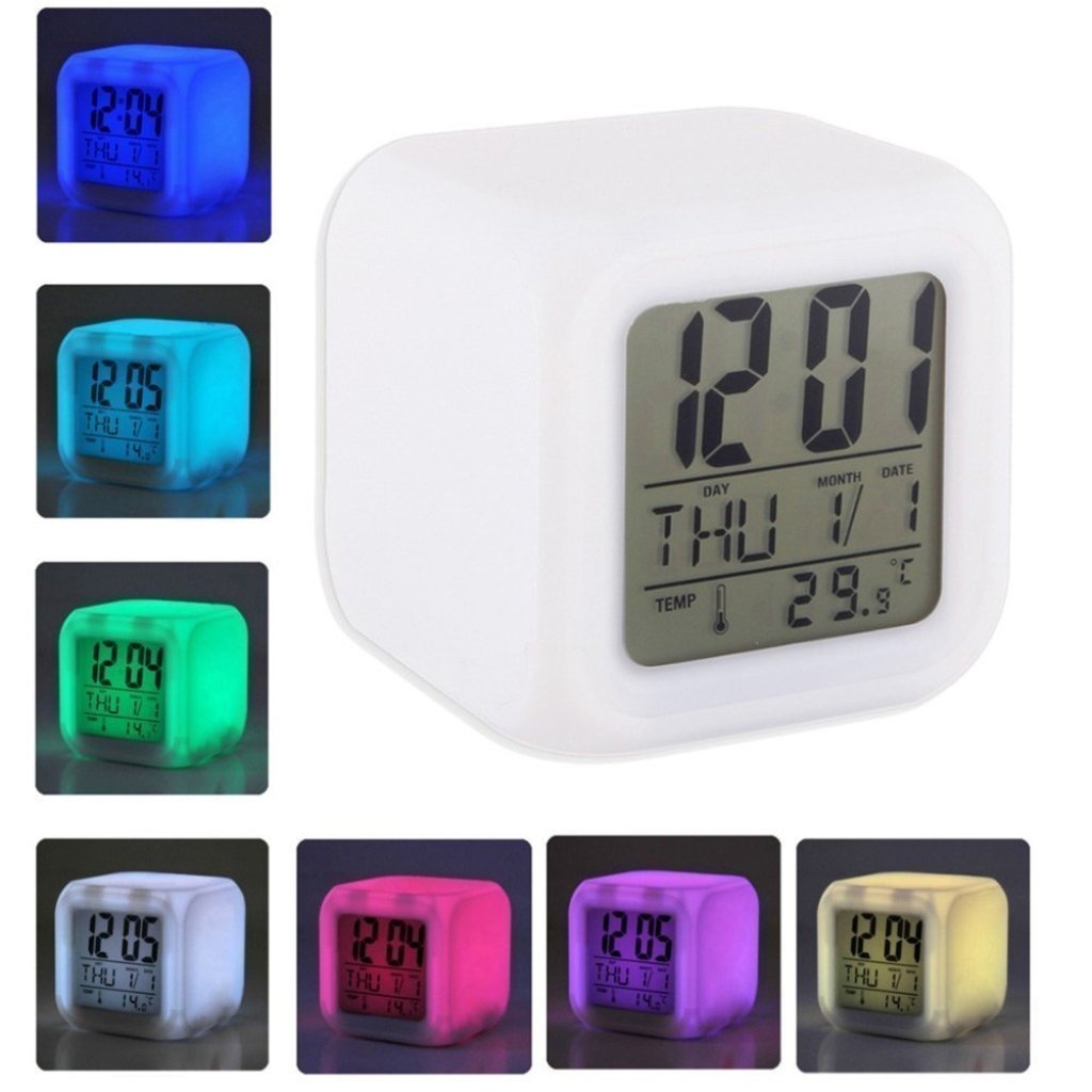 Table Clock 7 Color Changing