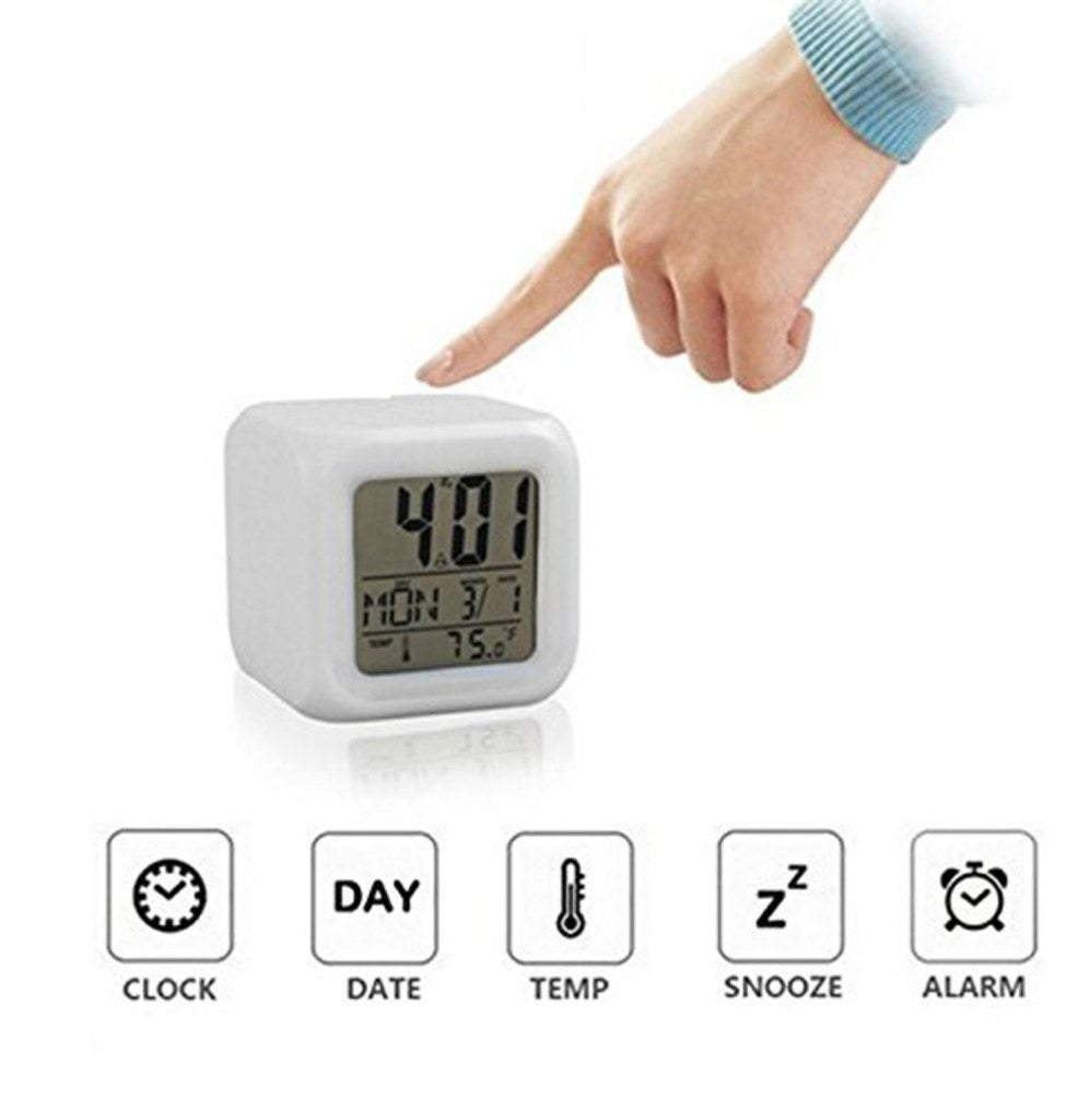 Table Clock 7 Color Changing