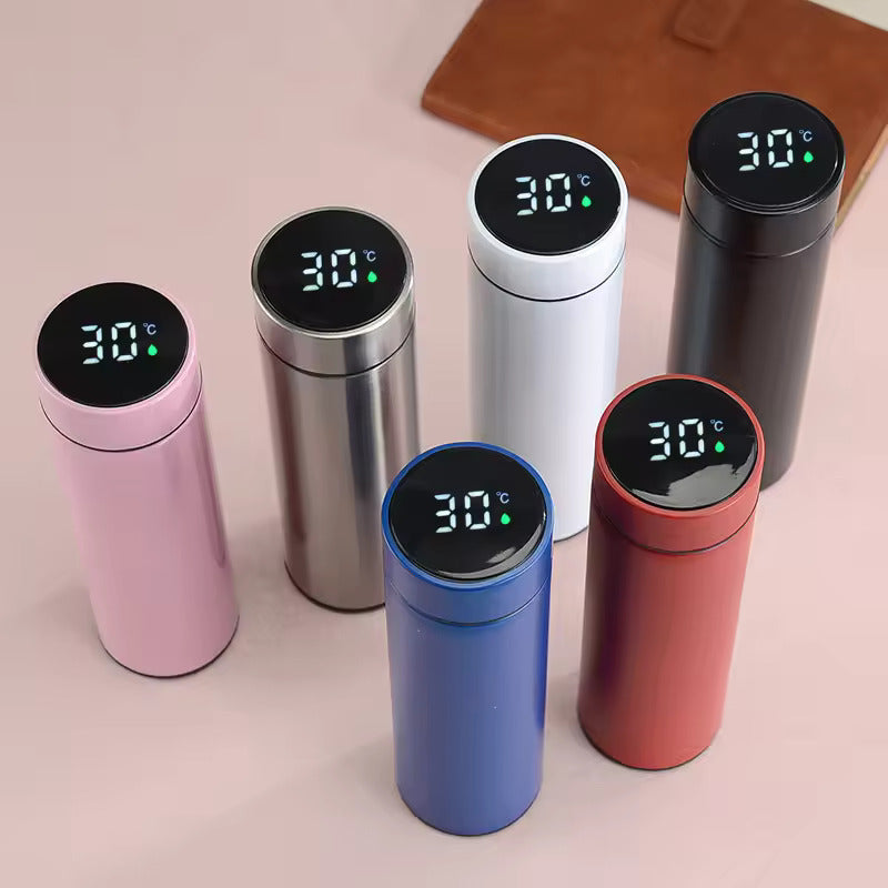 500ML Intelligent Temperature Display Water Bottle (Random Color)