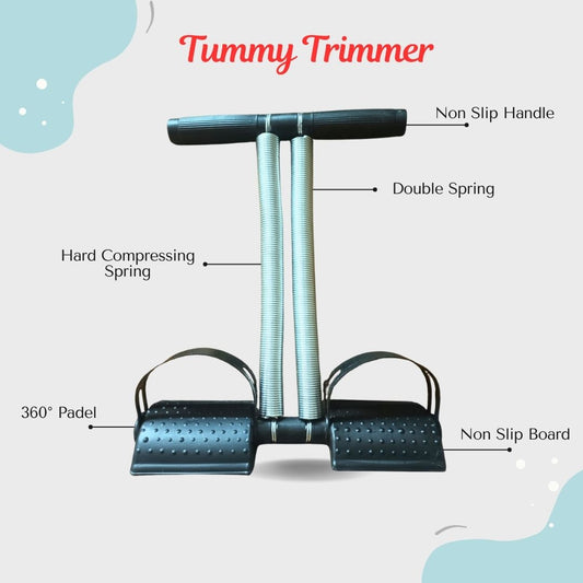Efficient Tummy Trimmer Double Spring Exercise Machine