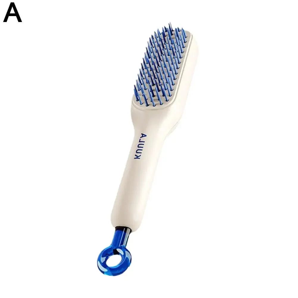 Magic Retractable Comb Self Cleaning Hair Brush