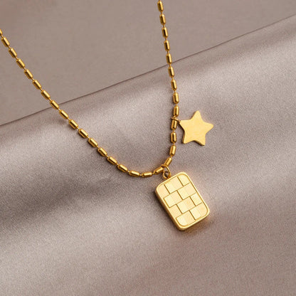 Lumino Buzz Necklace (22K Gold Plated)